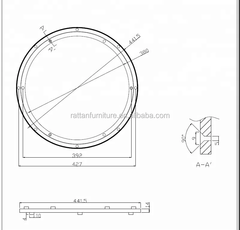  SP442 Алюминиевый шарнир