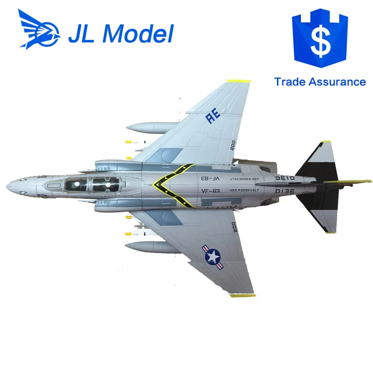 1967 USA McDonnell Douglas F-4 C Phahtom 1 100 scale models metal plastic scale models