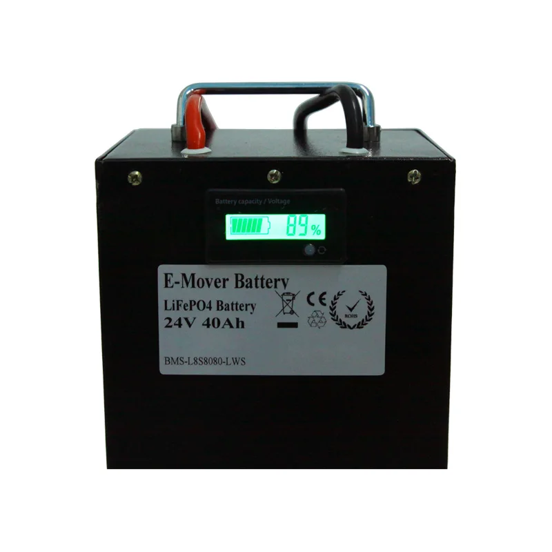 KOK POWER 24V40Ah Lithium ion Battery Pack For Off Grid Power System Home