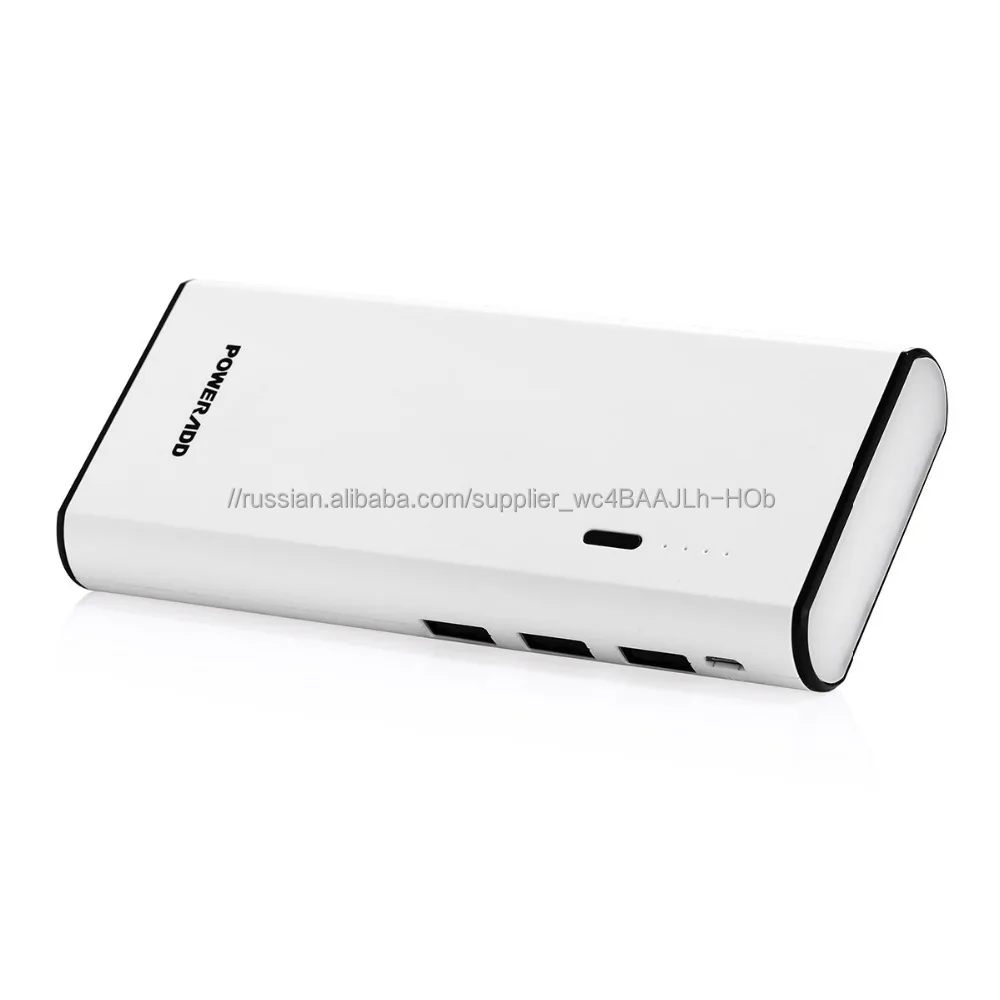 Poweradd оптовая Li-ion10000mAh Портативный банк силы Внешнее Зарядное Устройство