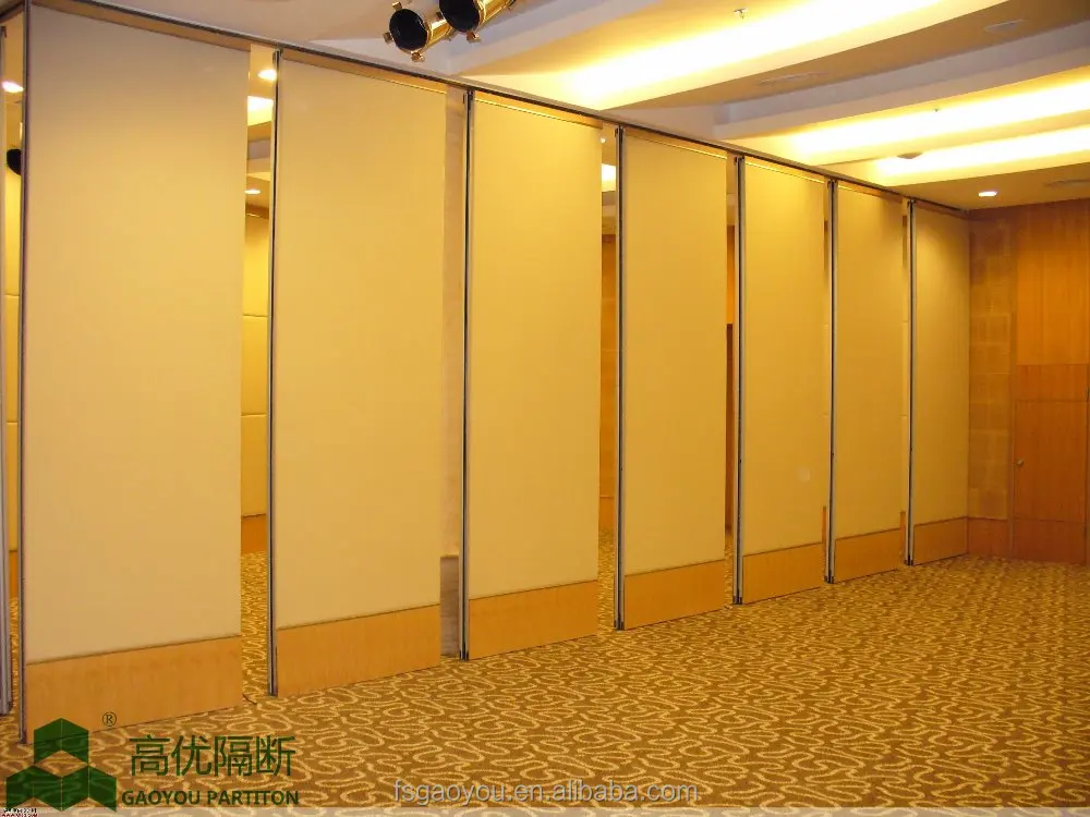 Oman Banquet room acoustic Operable partition wall meeting room soundproof folding partition walls