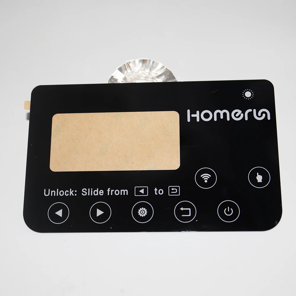 Pet/Polycarbonate/PMMA Faceplates Graphic Overlays/Membrane Switch Panel Sticker