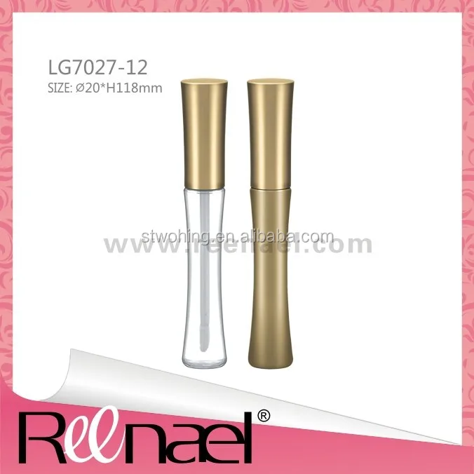 Small hinged plastic case round shape boxes 36 mm eyeshadow containers with window