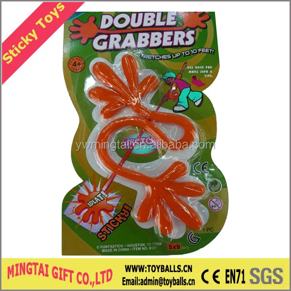 Promotional Toys Sticky Double Hands Sticky Animals Novelty Toys Kid Toys