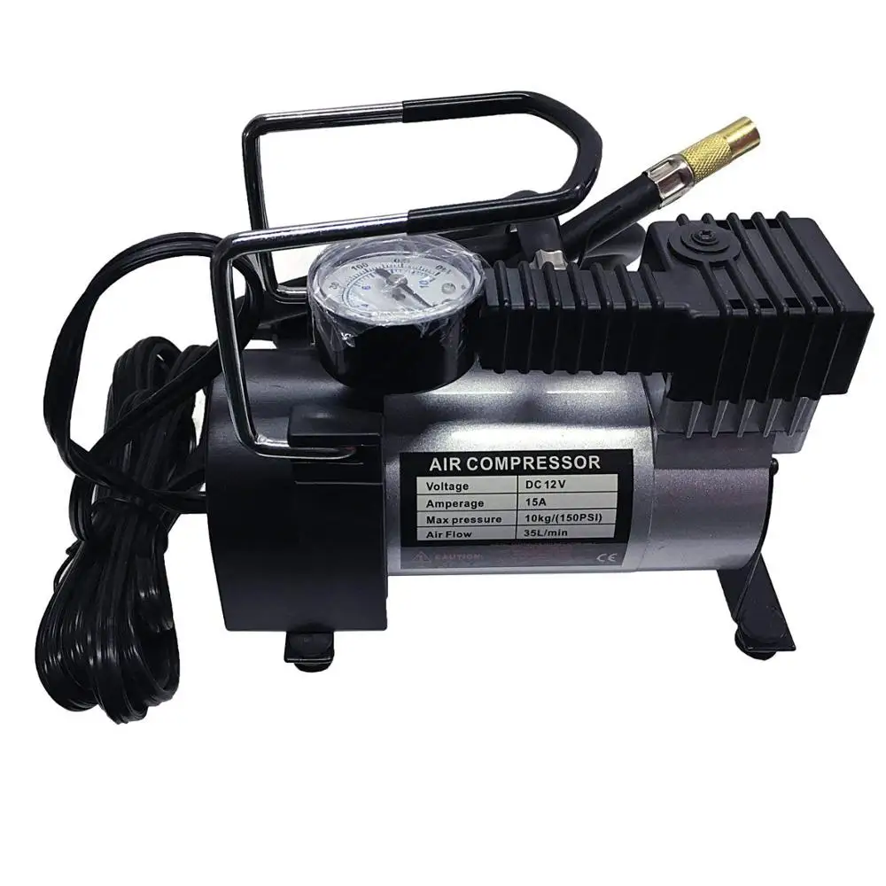Portable Electric Air Compressor Tire Inflator Pump 12V 150PSI for Car Auto