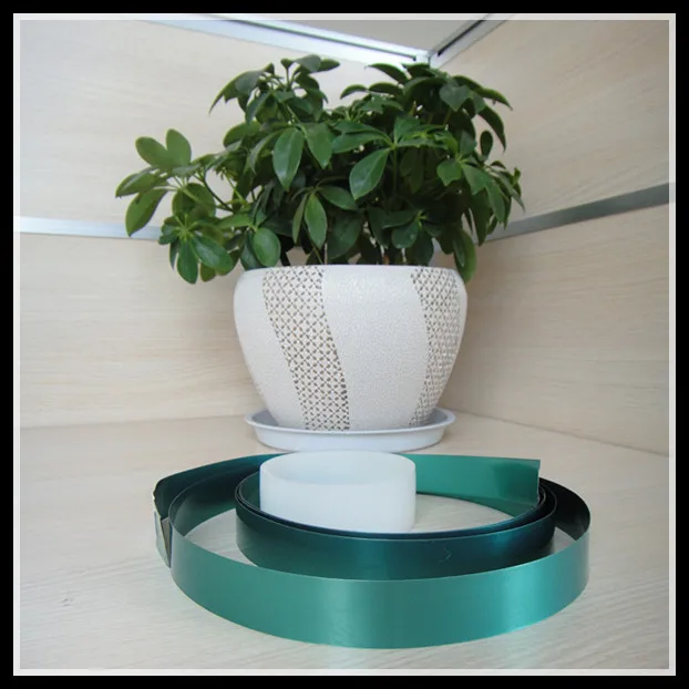 China specilized aluminum laminate manufacturer green color ECCS steel tape for cable using