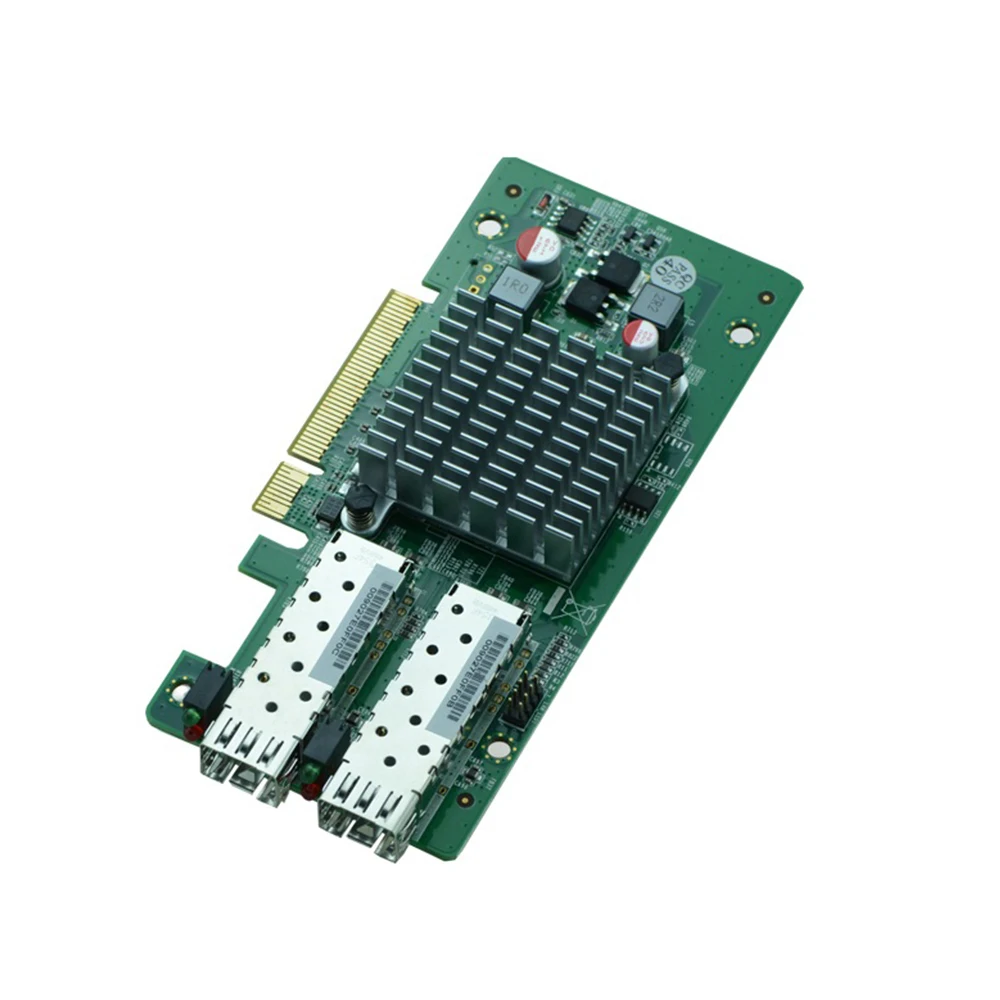 Network Interface Card NMC  NIC card 2 x GbE SFP port Optical card powered by Intel 82580EB chip PCIe 8X