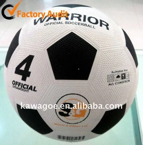 official rubber soccer ball/soccer