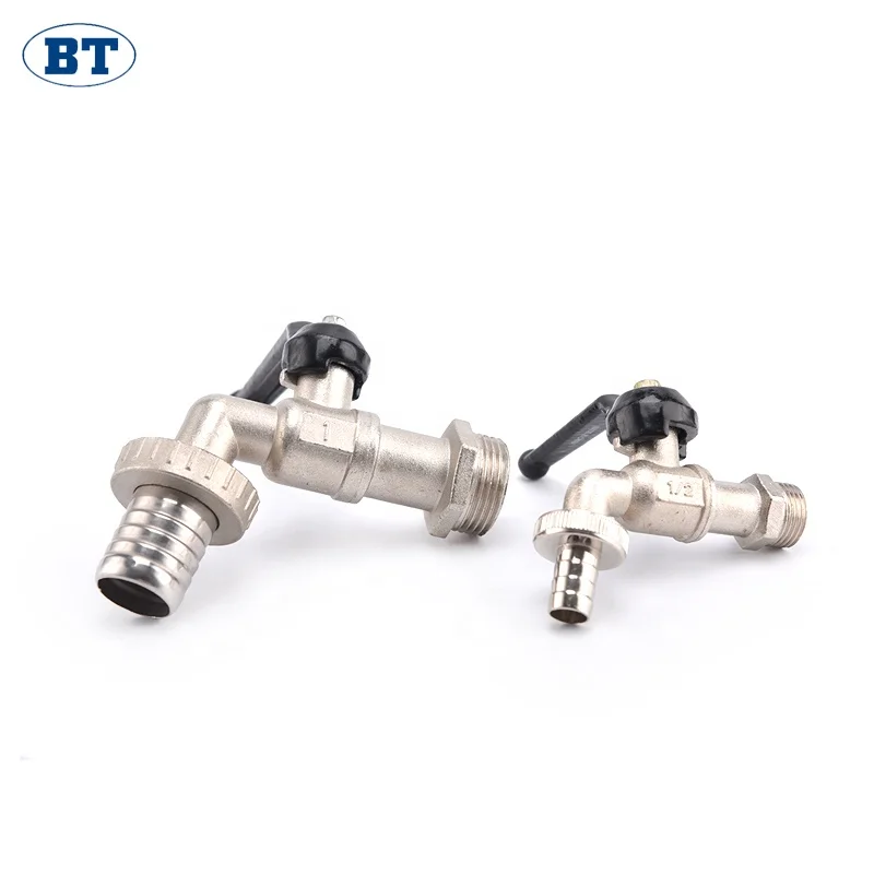 BTZ2005 латунный садовый поло bibcock с шлангом, краны для стиральной машины