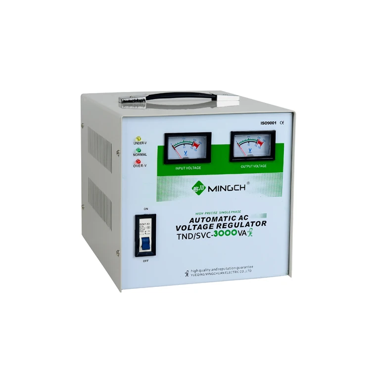 MINGCH High Quality Single Phase TND Series 5000 Watt Automatic Voltage Stabilizer