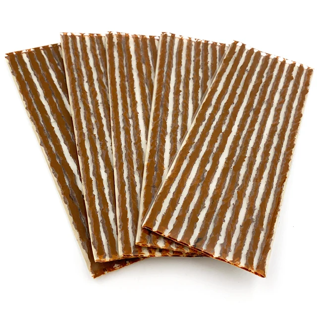 Sunsoul Insert Soft Seal Rubber Puncture String Tubeless Tire Repair Strip 6x200mm