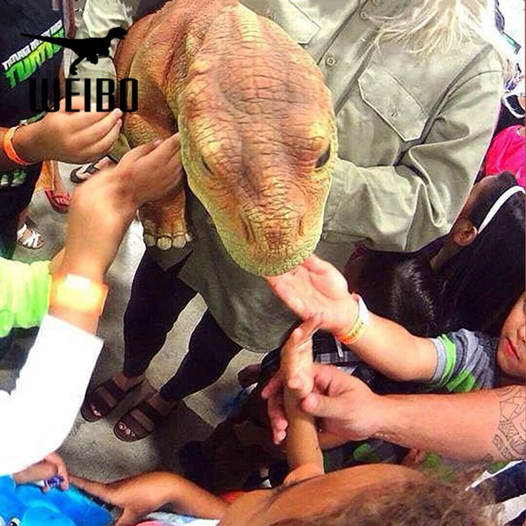 Animatronics dinosaur puppet for kids