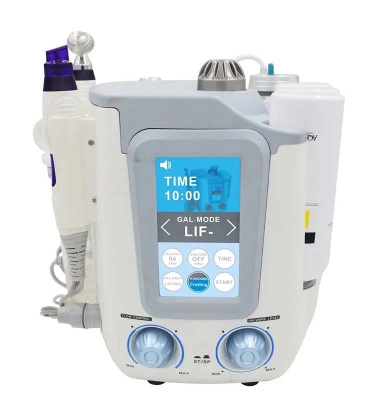 New Technology 3 Handpieces Aquasure H2O2 Hydrogen Small Bubble Facial Deep Cleaning Machine
