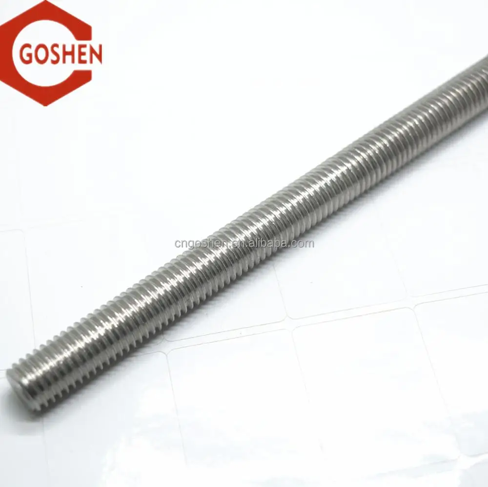 Stainless steel 304 316 10mm Threaded rod or Threaded bar