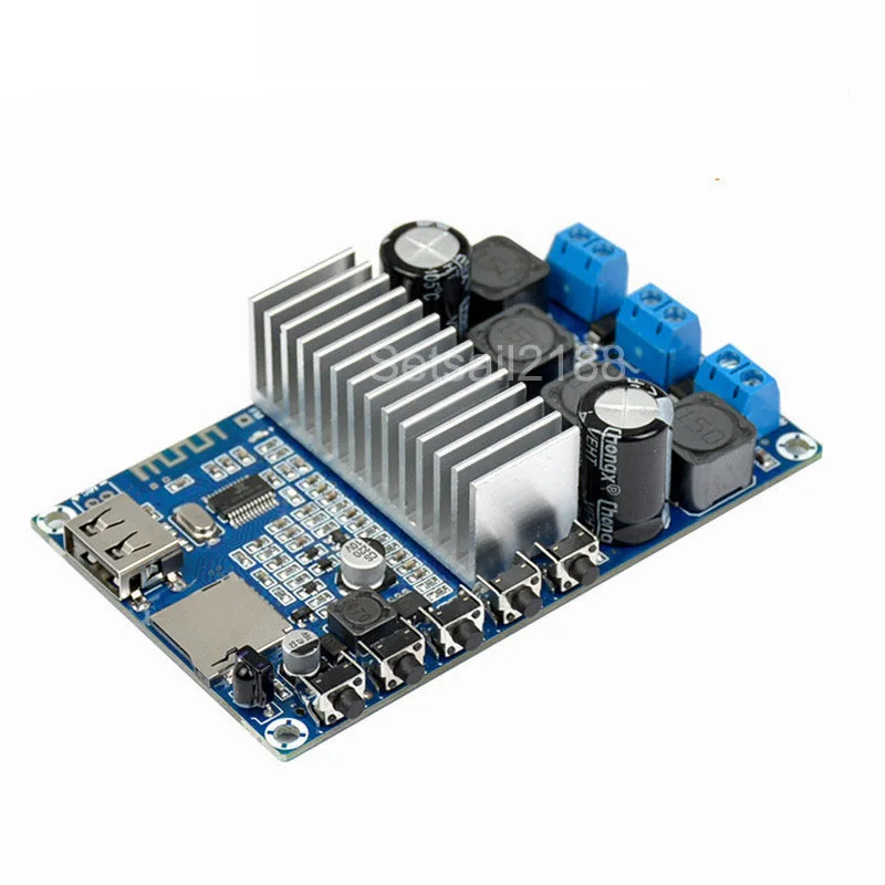 TPA3116 TPA3116D2 Wireless Amplifier Board 50W*2 FM Radio USB Decode WMA MP3 Calls wireless Receive Board