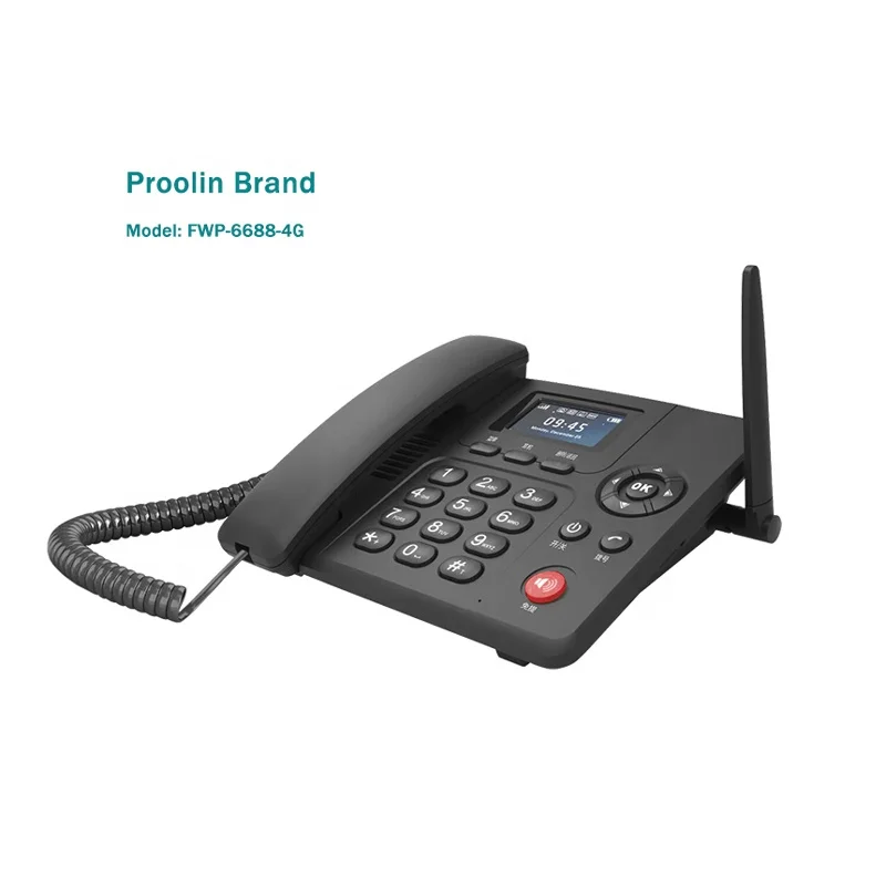  Wifi/wifi hotspot 4g android gsm fixed wireless desktop phone with 1 sim