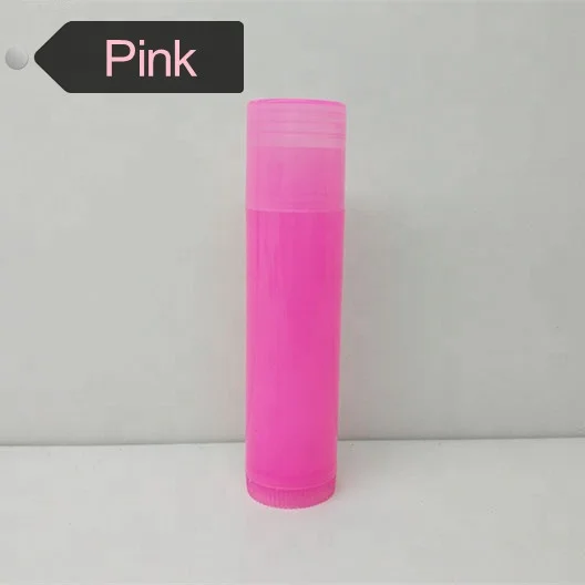 2019 New Colorful 5g Lip Balm Tubes Lipstick Containers Empty Cosmetic Containers Glue Stick Lip Gloss Tube