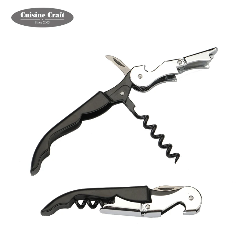 hot sale fancy kitchen opener bottle opener parts waiter wine corkscrew