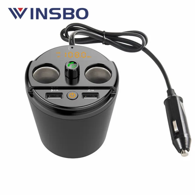 Hot sale instructions car USB mp3 music player FM transmitter usb fm modulator