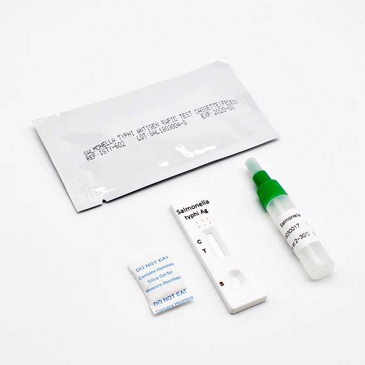 Медицинские сальмонеллы тиф антигена быстрый диагностический тест комплект реагентов