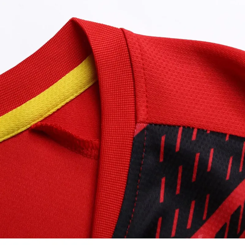 Спортивная профессиональная футболка для настольного тенниса, футболка для бадминтона с сублимационной печатью