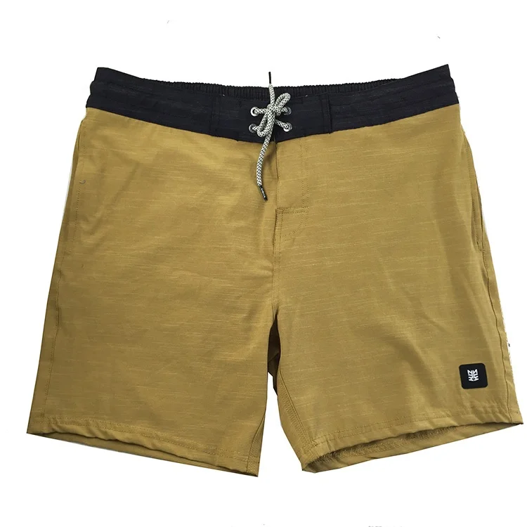 
Wholesale waterproof quick dry sports swimming board shorts polyester/spandex microfiber skin fabric running shorts 