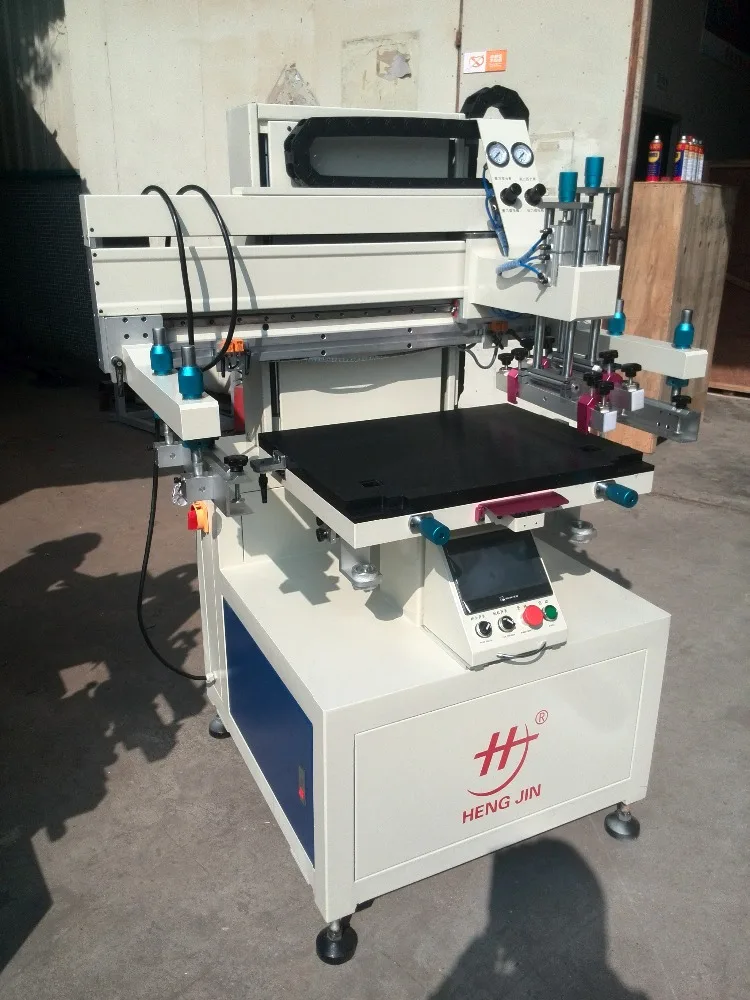  Высокая Точность сенсорный экран Электрический печатная машина HS-350P мембрана гибких печатных плат принтер для трафаретной печати