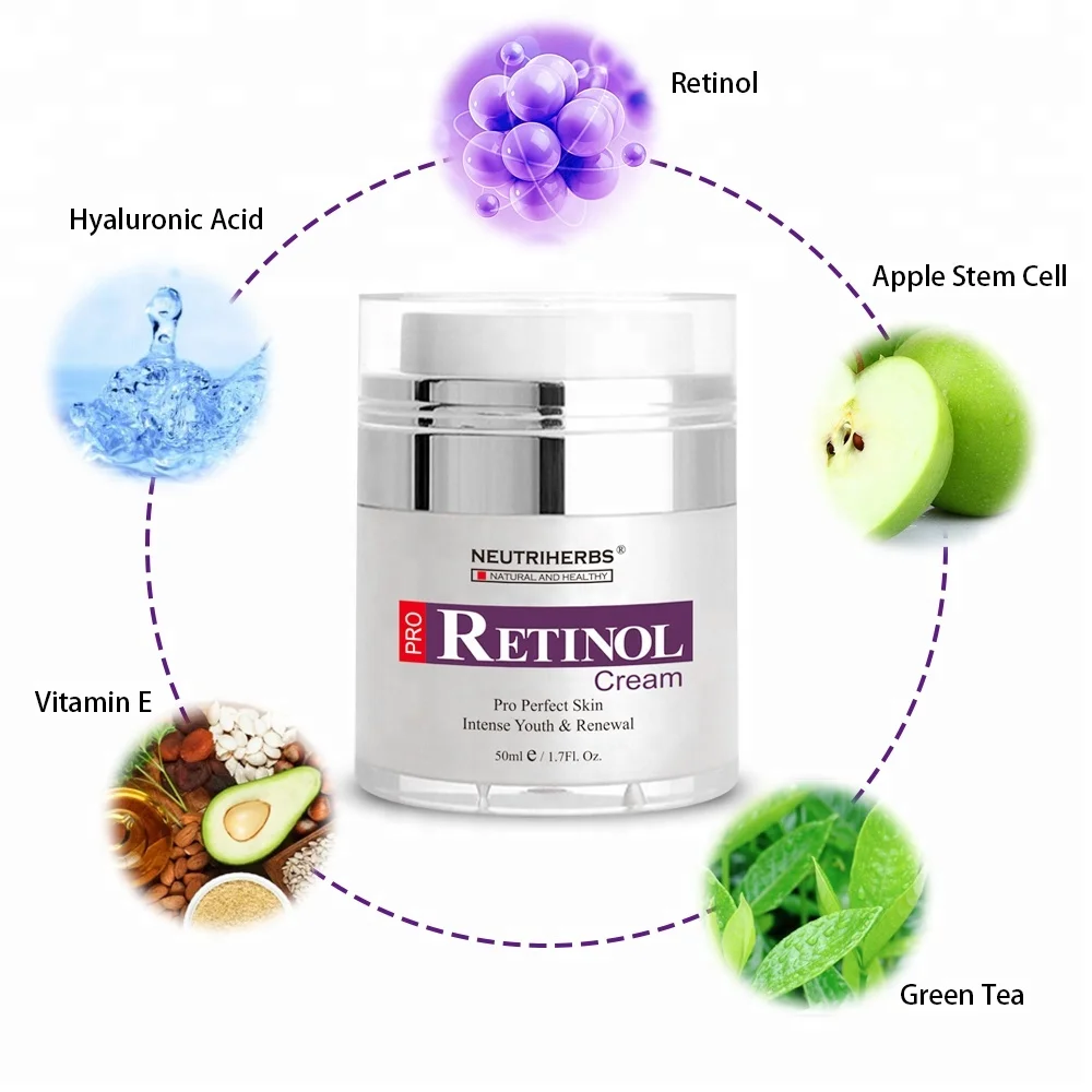 Glutathione Skin Whitening Cream Stem Cell Anti Wrinkle Anti Aging Retinol Cream