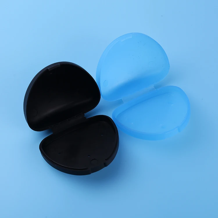 
Orthodontic Retainer Case, Dental Retainer Box Denture Storage Container--heart shape 