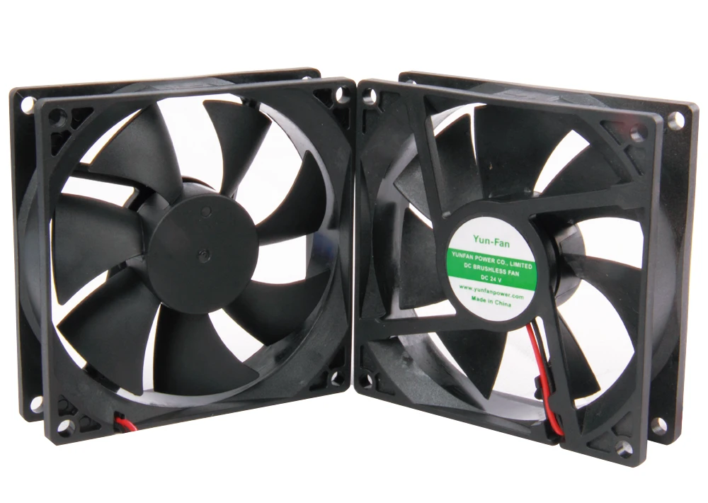 Осевой вентилятор постоянного тока 12 В 24 в 36 В 9225 3,6 Вт Осевой поток 0,15 (A) 5000 об/мин для светового вентилятора