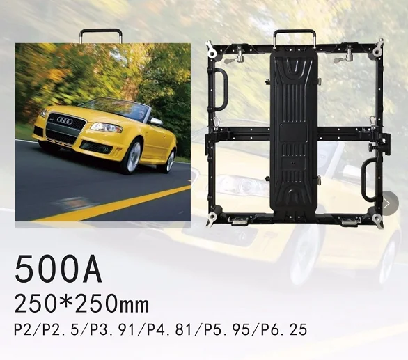 Popular hot-sale p2.976 p3.91 p4.81mm indoor 500*500mm 500*1000mm die-case cabinet stage background video led display
