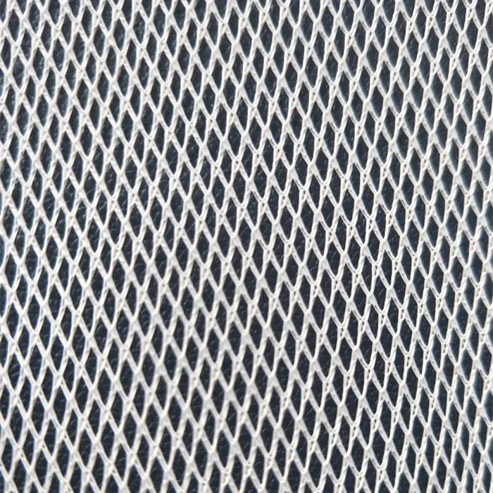 Very hard and heavy stiff diamond mesh fabric for Tunis
