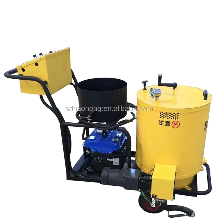HHGF-машина для запечатывания трещин на асфальтовой дороге, термоплавкий чайник, цена