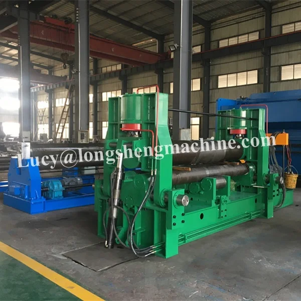 High quality W11S Large size hydraulic plate rolling machine pipe roll bending machine width 500mm to 2500mm