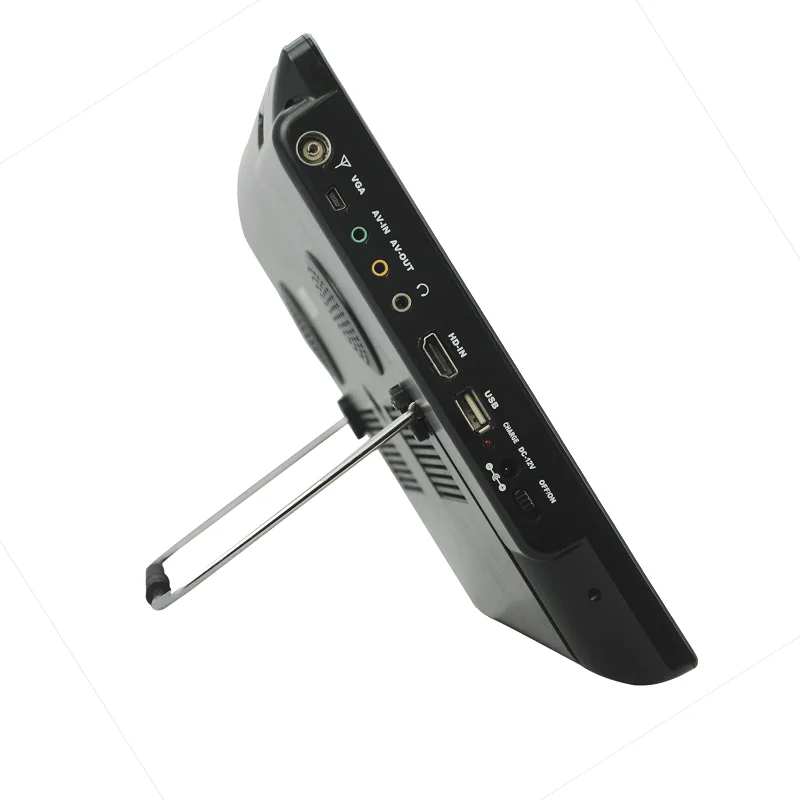 Портативный цифровой телевизор 14 дюймов Rechargebla монитор тв