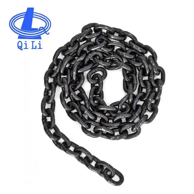 german DIN766 DIN 763 standard mediium welded link chain from factory