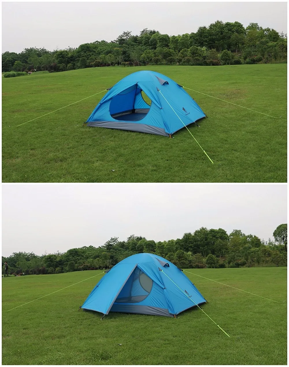Outdoor Adventure Hiking Waterproof Ultralight 3 Men Tents