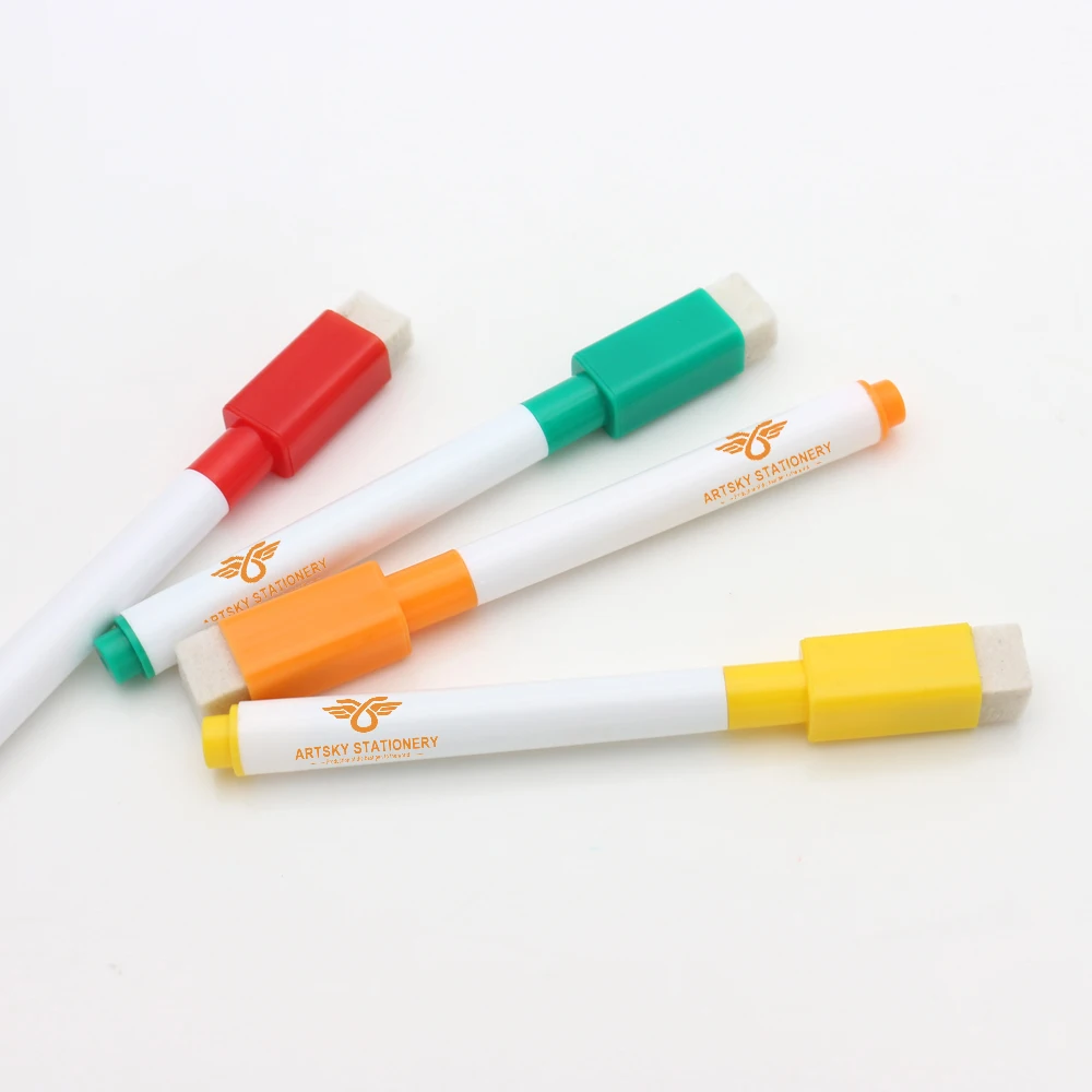8 Pcs Colorful Whiteboard Marker Pen with Magnet,gleece Eraser,high Quality