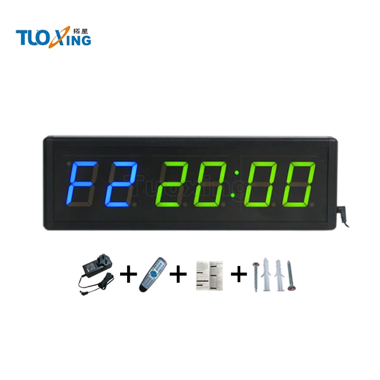 
 6-значный 2,3 дюймов LED цифрового таймера для стиральной машины  