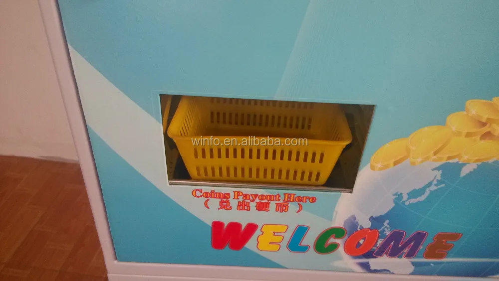 Big Capacity Value Coin Exchange Machine/Automatic Cash Machine/Bill Receptor Currency Exchange Machine Made in China