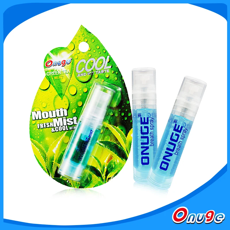 Mint Flavor Mouth Spray, Bad Breath Refreshing Spray 10 ml