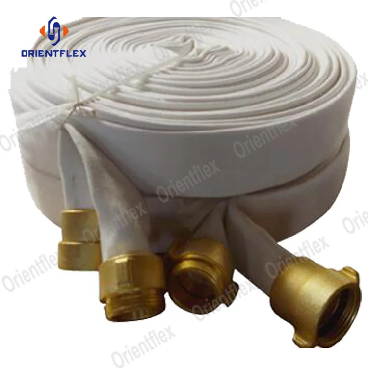 lightweight hydrant hose fabric layflat rubber water fire fighting hose suppliers
