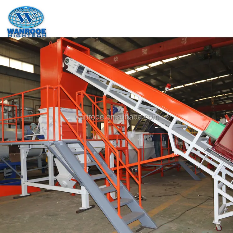 PNQF промышленная линия переработки отходов пленки ПП/ПЭ, машина для переработки пластмассы