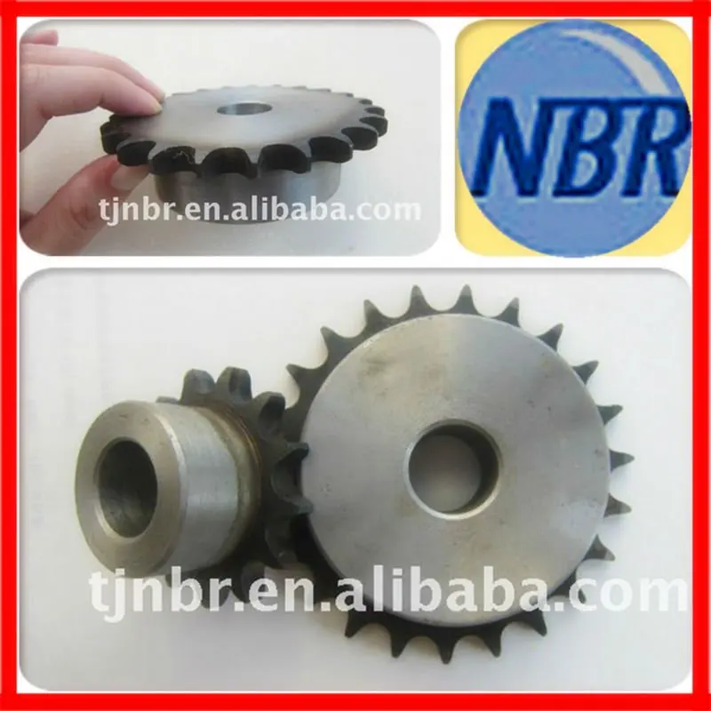 Standard Roller Chain Sprocket With Tooth Hardening Treatment