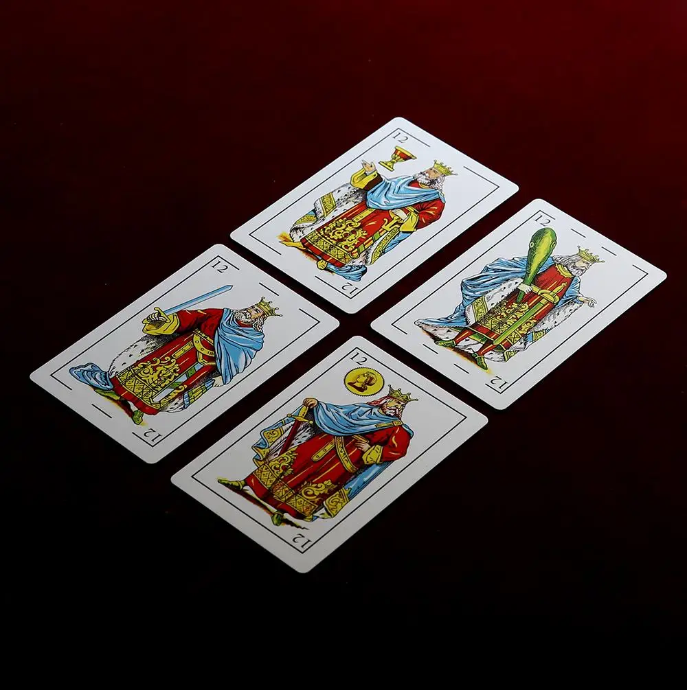 
 Испанские Рекламные Игральные карты Blue core paper  