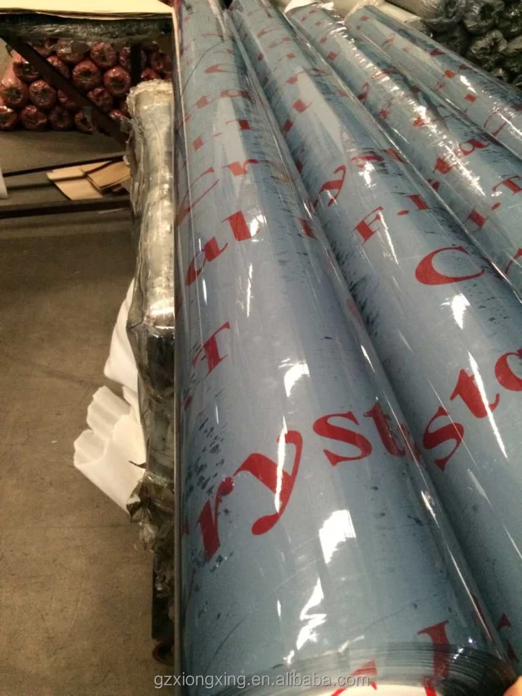 super clear pvc roll vinyl sheet clear soft pvc clear roll for table cloth packing bag book cover