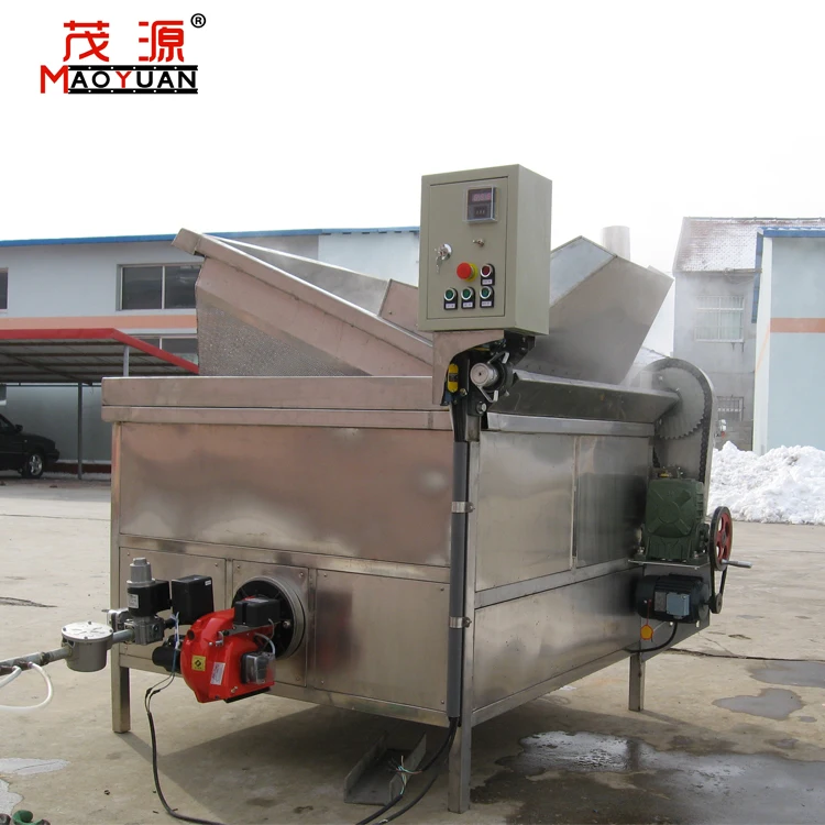 
Nuts Industrial Fryer peanut broad bean groundnut frying machine deep fryer 