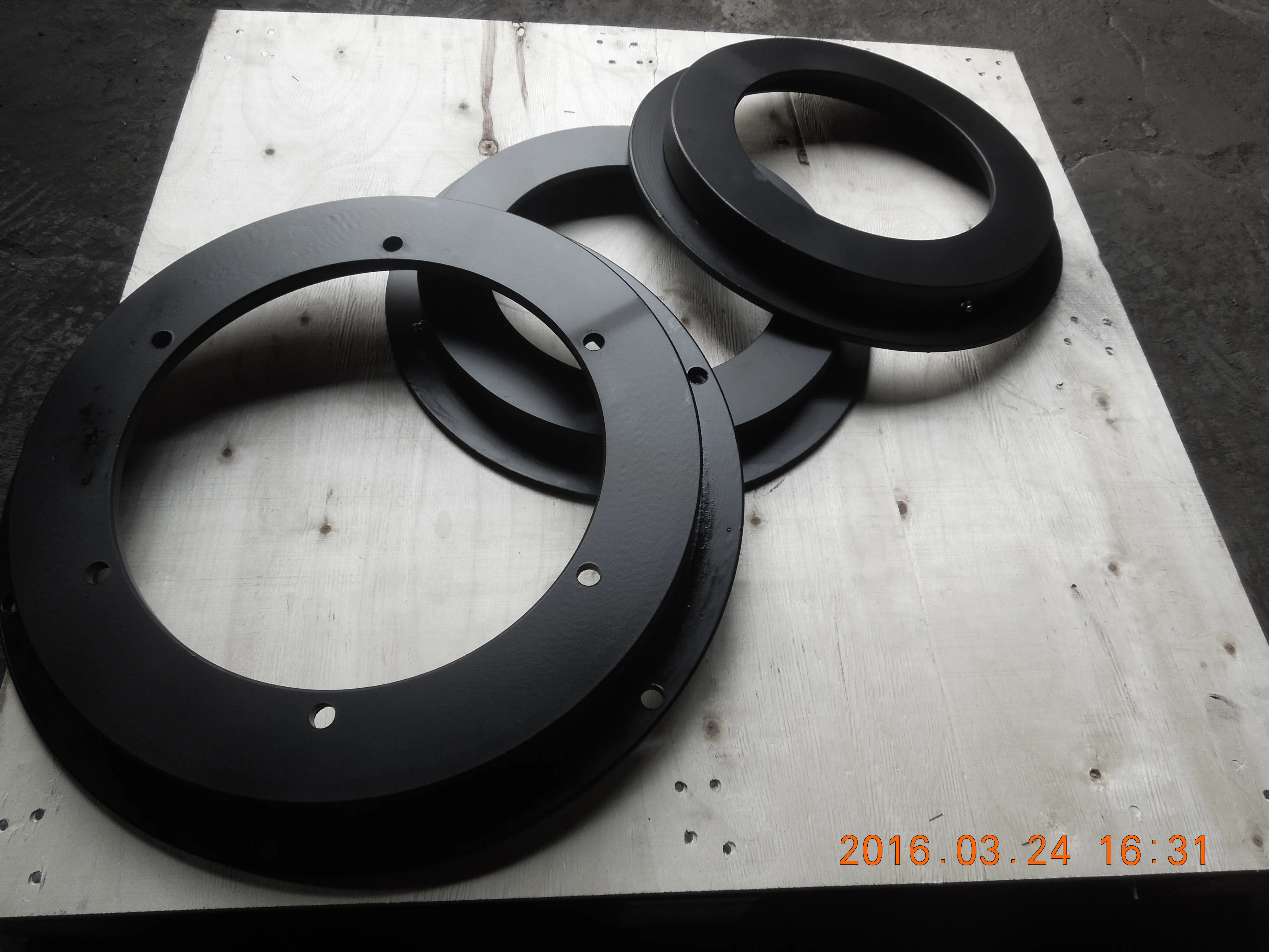 500mm Light duty airport trailer Farm trailer Turntable