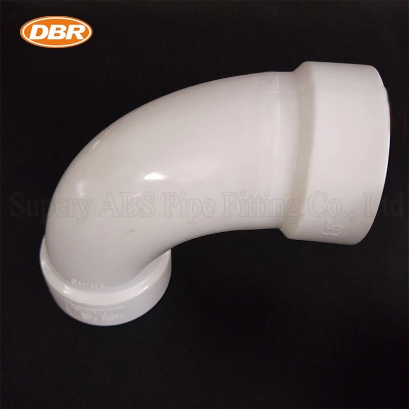 3 Inch Quality Bathroom Plumbing PVC Pipe Fittings 90 Degree Long Turn Elbow With ASTM Standard