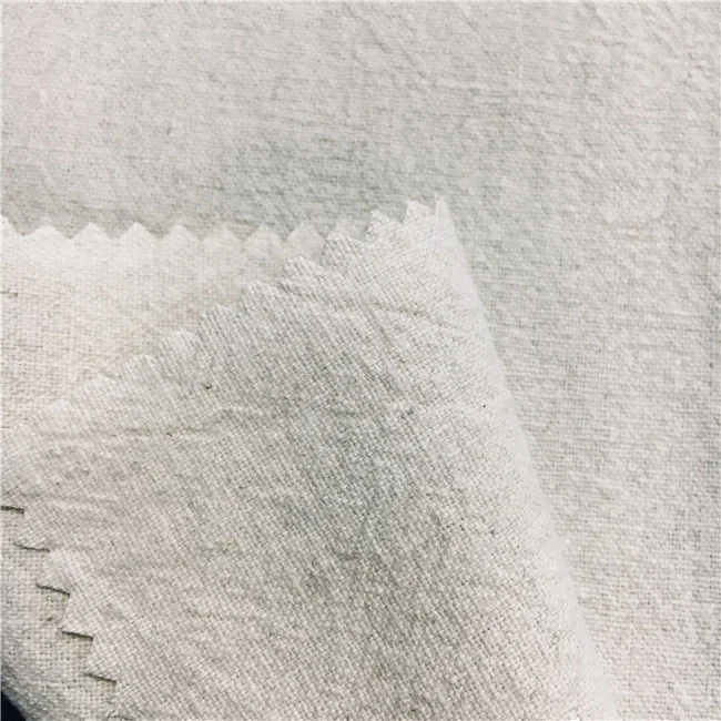 Льняная льняная хлопковая ткань для женщин платья
